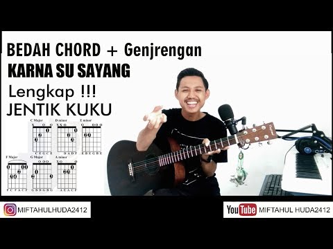 AVIWKILA - KARNA SU SAYANG BEDAH CHORD GITAR + GENJRENGAN ASLI | NEAR Ft DIAN SOROWEA