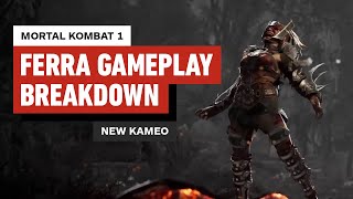 Mortal Kombat 1 - Ferra Gameplay Breakdown | Kombat Kast
