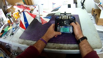 Fine tuning a 6 servo park jet in FlySky FS-i6