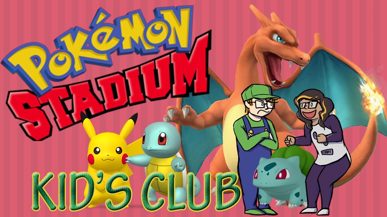 Pokémon Stadium - Kids Club (MINI GAMES) - Full Game Walkthrough