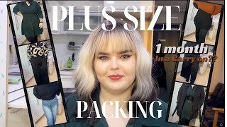 Size Doesn't Matter: 1 Month of Winter Travel in JUST a Carry On  Plus Size Minimalistic Packing