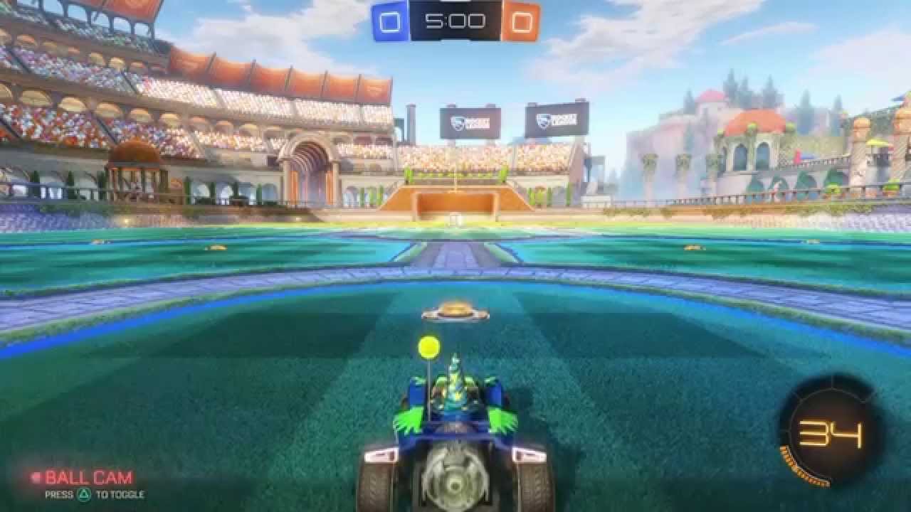 How to score an aerial goal in Rocket League | PS4