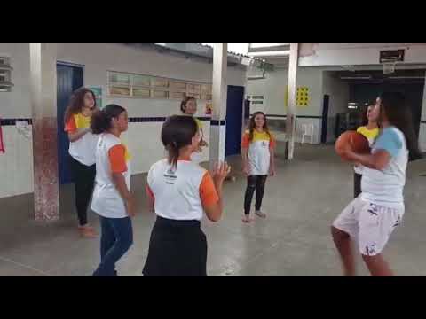 Desafio aulão de Basquete Impulsiona NBA Jr. Escola Municipal Maria de Lourdes Ribeiro Jereissati.