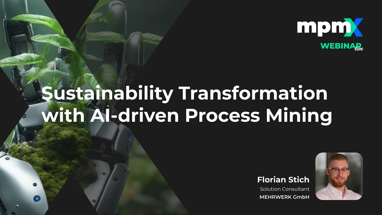 Sustainability Transformation with AI driven Process Mining