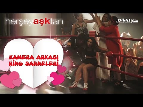 Her Şey Aşktan / Kamera Arkası (Ring Sahneleri)