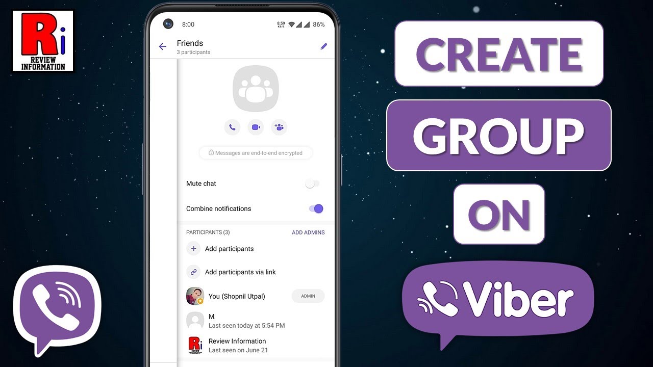 how to create a public group on viber for windows 10