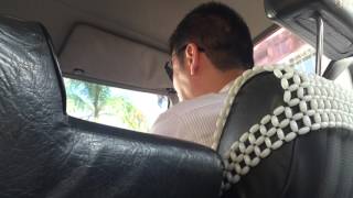 Singing hong kong taxi driver -