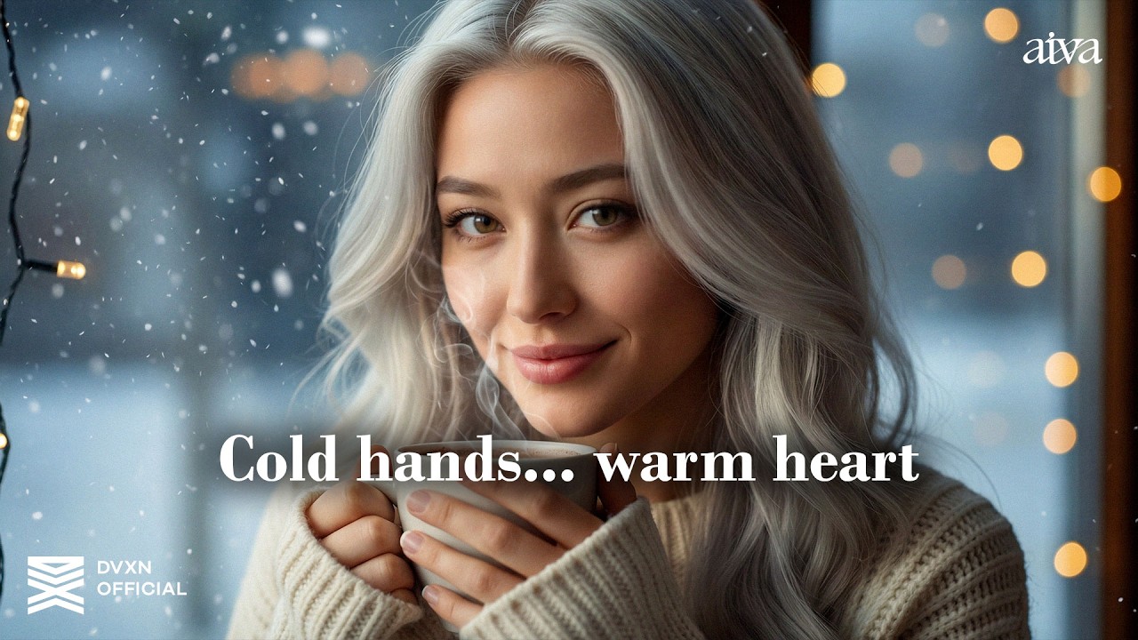 A Christmas Love Song 💞 | Cold Hands, Warm Heart – AiVA Langley (Official Lyric Video)