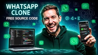 Full Stack WHATSAPP CLONE | PHP | Source Code #phpprojects #webdevelopment #realtimechat #coding