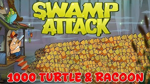 SWAMP ATTACK 1000 TURTLE & RACOON