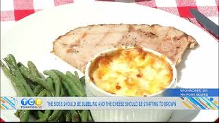 12 Days of Grilling: Ham Steak w/ Cherry Sauce - Sponsored by Minnesota Pork Board