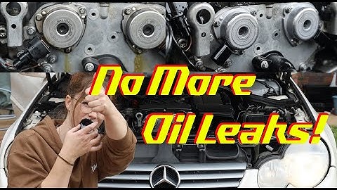 Replace Camshaft Position Sensors & Seals | Mercedes C180 W203 (M271 Engine)