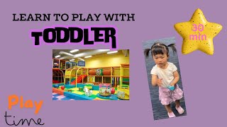 Indoor playground with 2 years old #indoorplayground #baby #cute #littlepinkbutterfly