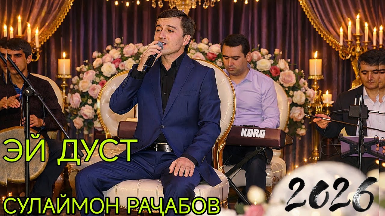 СУЛАЙМОН РАҶАБОВ ЭЙ ДУСТ ҒАЗАЛИЁТ 2026 Беҳтарин ғазалиёт баҳри фароғати шумо дустон гуш кн роҳат кн 