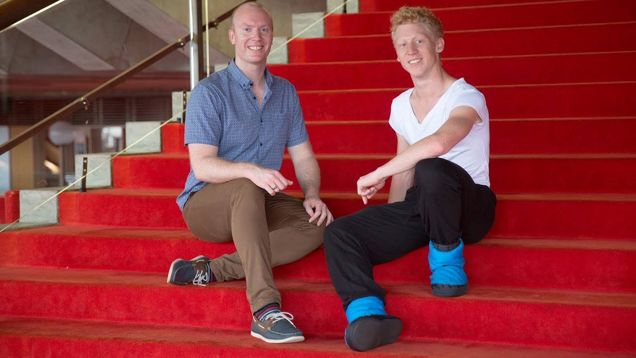 Backstage with Bloch Shaun Andrews, Corps de Ballet with The