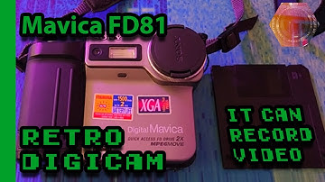 Floppy Disk Video Camera | Sony MVC-FD81 Digital Mavica