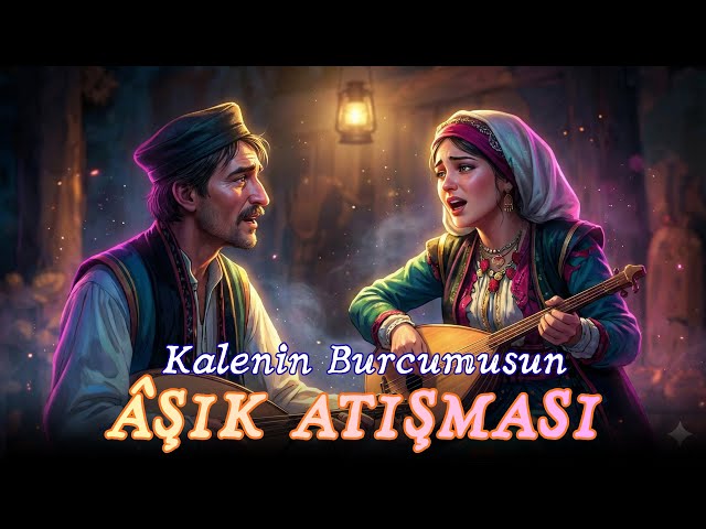 ÂŞIK ATIŞMASI | Kalenin Burcu musun? | Bağlama ile Erkek & Kadın Düet | Âşık Ferîd & Âşık Zümrâ