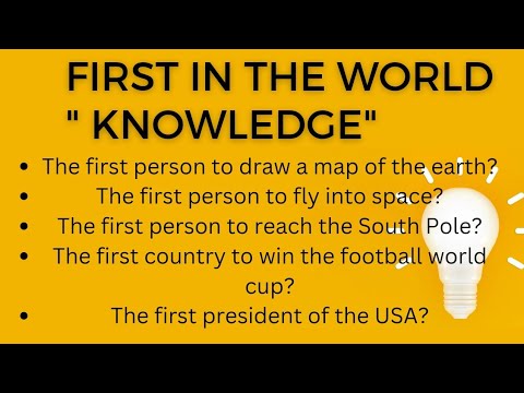 World knowledge |first in the world#world #learning #knowledge - YouTube