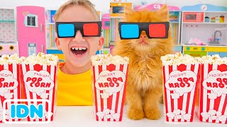 Vlad dan Niki menemukan anak kucing