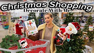 come christmas shopping with me decorating getting into the holiday spirit