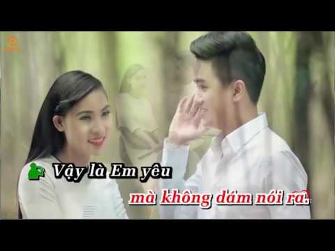karaoke - Hai Dua Minh Yeu Nhau  Songca voi --- NgocAnh