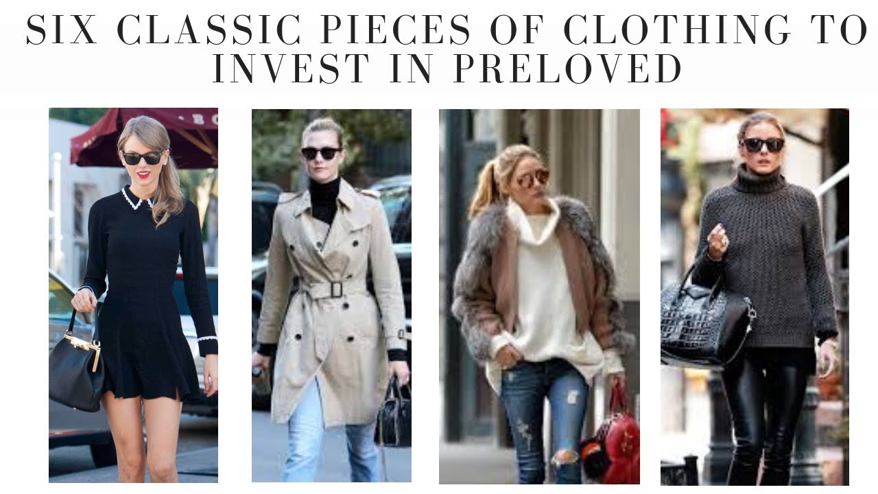 INVESTMENT CLOTHES SIX must have designer pieces to buy preloved YouTube