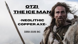 Otzi The Ice Man - Neolithic Copper Axe #caveman #archeology #otzi #primitivetechnology #survival