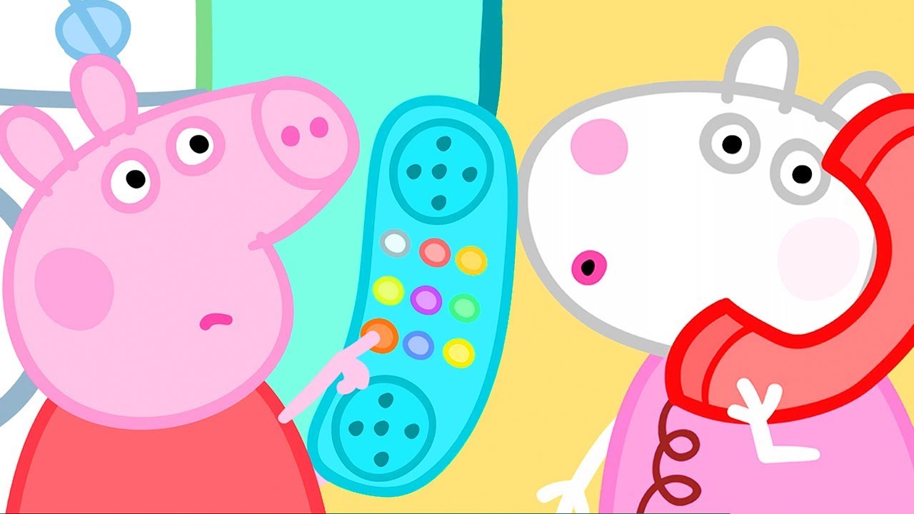 ⁣Whistling Competition Between Peppa Pig and Suzy Sheep