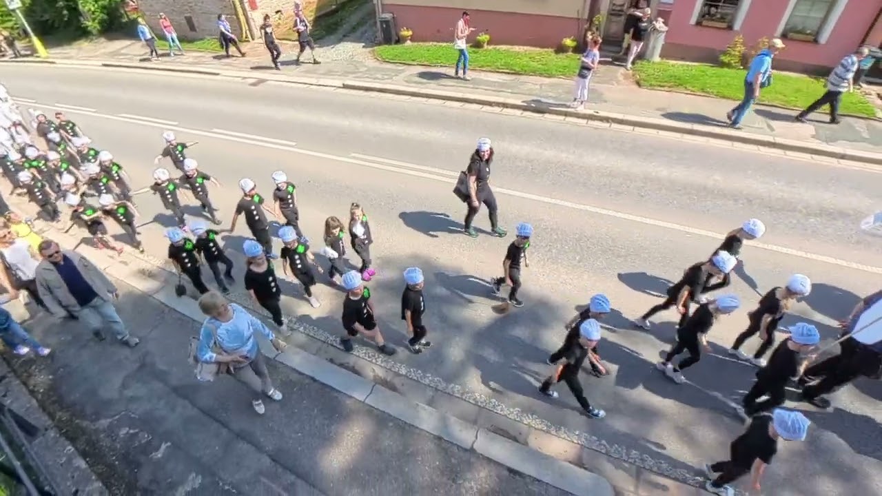 Slavnostní pochod ku 450 letům města Česká Skalice