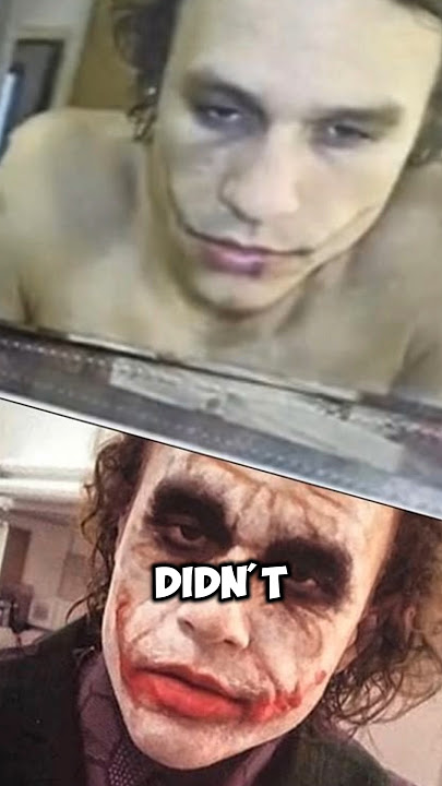 They Laughed at Heath Ledger… Then this happens #joker #heathledger