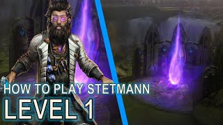 How to play Level 1 Stetmann | Starcraft II: Co-Op