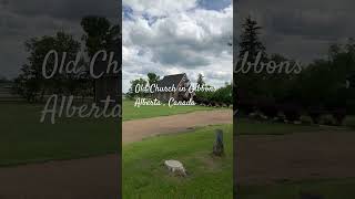 Old Church In Gibbons Alberta Canada