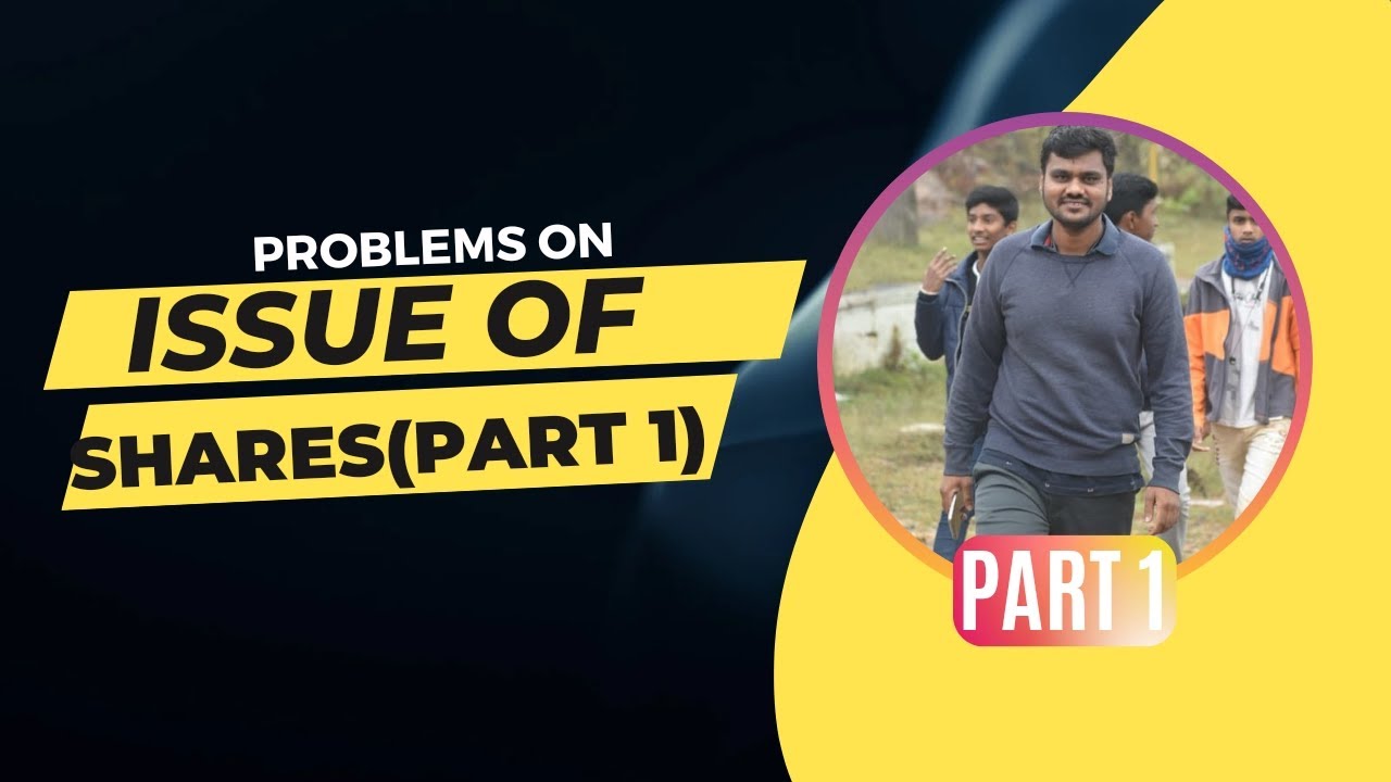 Problems on issue of shares and re issue of shares in Kannada for