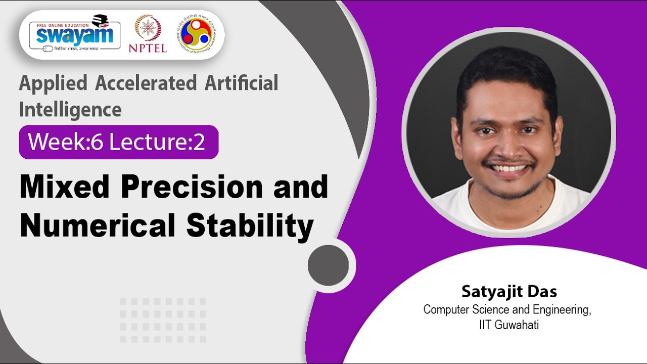 Lec 25: Mixed precision and numerical stability