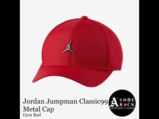 Gorra Jordan RED Jumpman Classic99 Metal - jr sport