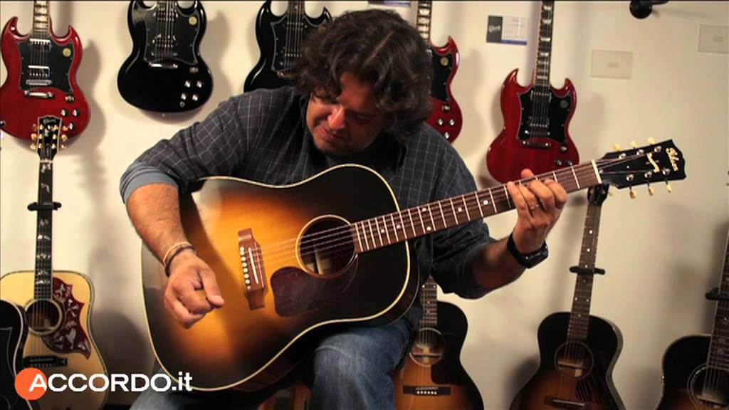 Gibson J 45 True Vintage Di Edoardo Martinez Youtube