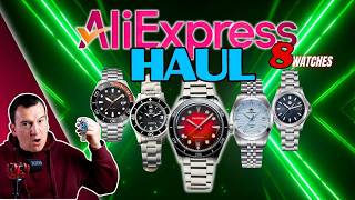 AliExpress Haul: 8 DANGEROUSLY Affordable Watches I Can’t Ignore - $65 - $170
