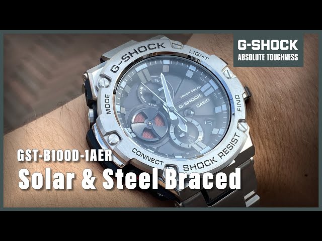Unboxing The New G-Shock GST-B100D-1AER - YouTube