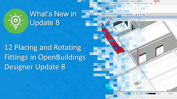 12 Placing and Rotating Fittings in OpenBuildings Designer Update 8