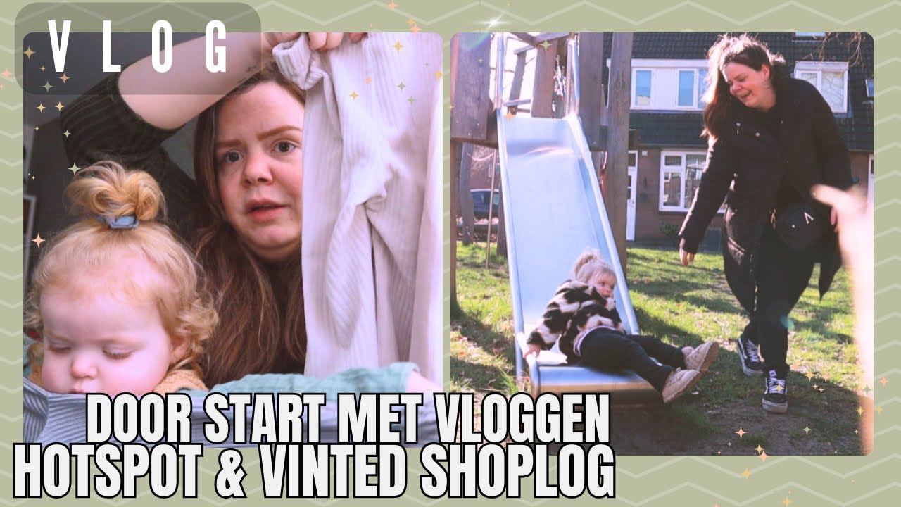 Door met vloggen🙈 Novi’s VINTED SHOPLOG👗 | VLOG | DJENN