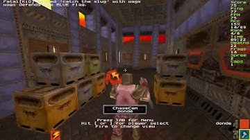 Stronghold Opposition Q2CTF2 Reverse Jam and Capture with Purple and Gold Quake Guys