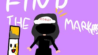 Jogando find the markers|roblox