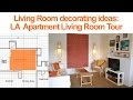 Small Living Room Ideas: LA Apartment Living Room Tour