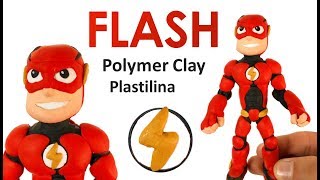Flash Justice League - Polymer Clay Tutorial