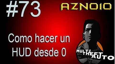 Como hacer un HUD desde 0 MTA SA