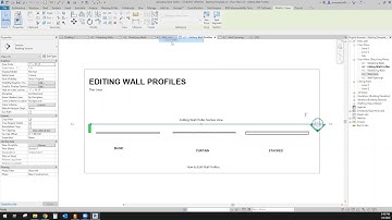 Revit Architecture - 4.2 Editing Wall Profiles