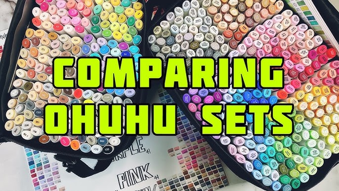 NEW OHUHU ALCOHOL MARKERS  First Impressions, Review, & Swatch