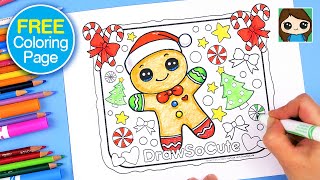 Christmas Coloring Page 🎄 FREE Printable