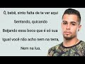 Nao fala não pra mim (Letra) - Humberto e Ronaldo part.Jerry Smith