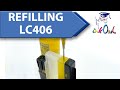 How to Refill BROTHER LC406 Ink Cartridges